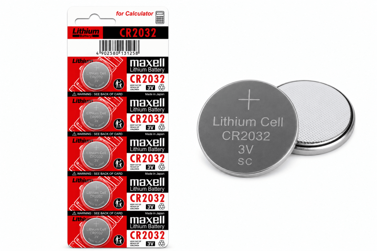 PILA TIPO BOTON MAXELL CR2032 LITIO 3V 0