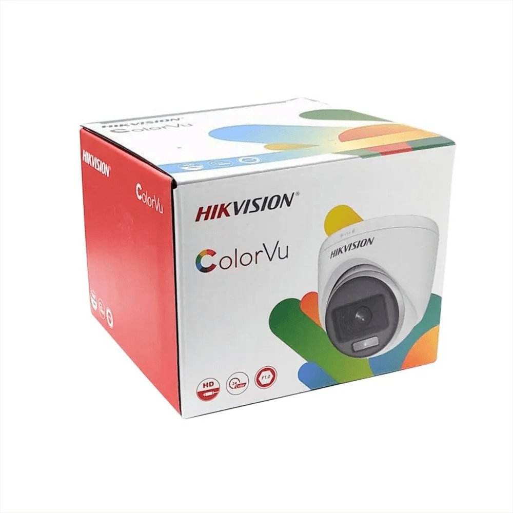 Hikvision domo plastica ColorVu Luz Blanca 20m2