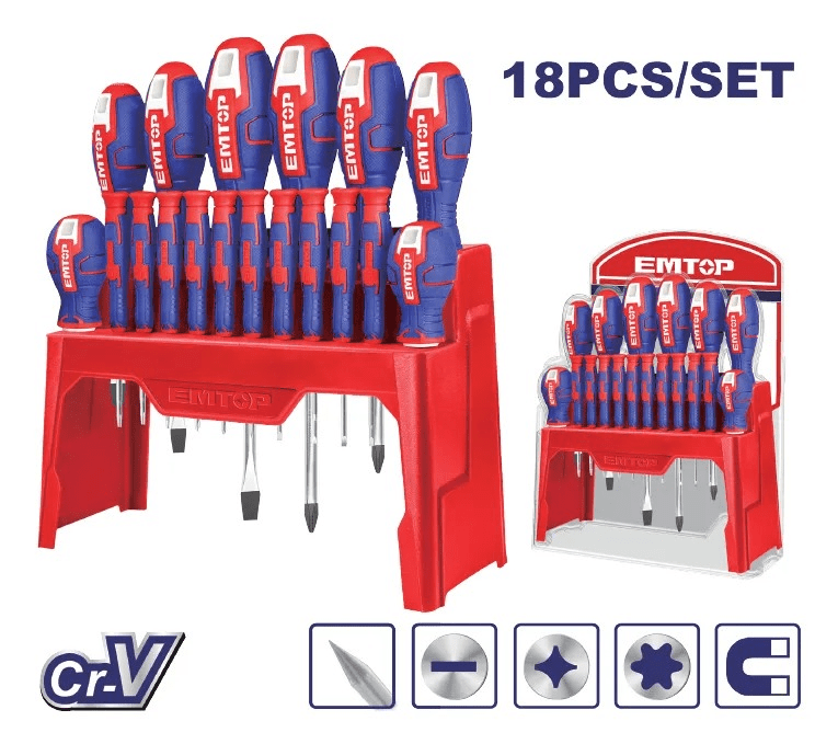 Set de Destornilladores De 18 Piezas 0