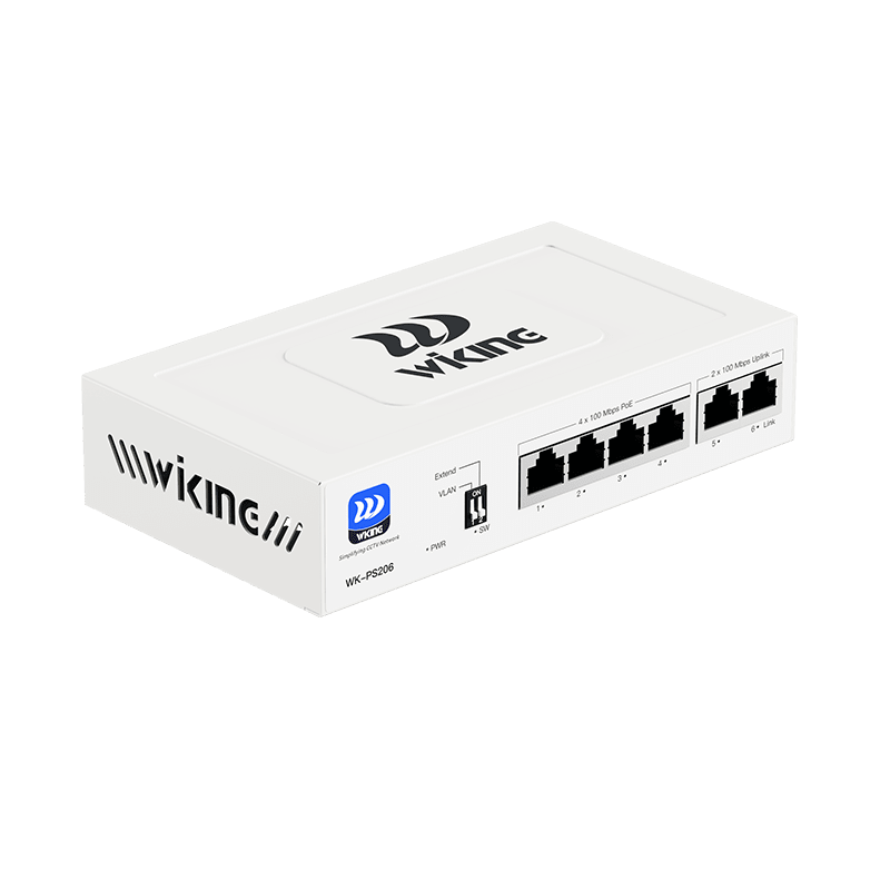 Switch PoE+ 4FE 45W 250 M + 2FE No admin5