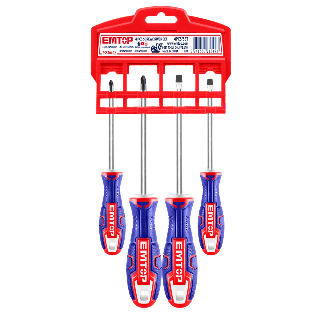 Set de Destornilladores De 4 Piezas3