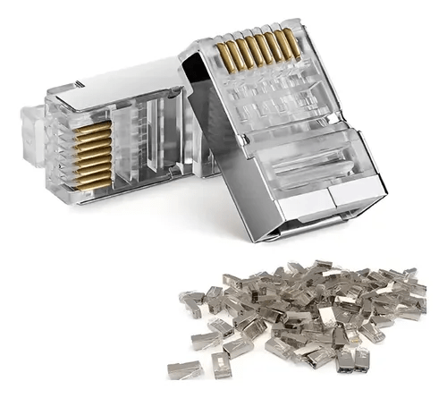Conector RJ45 Metalico CAT5 0