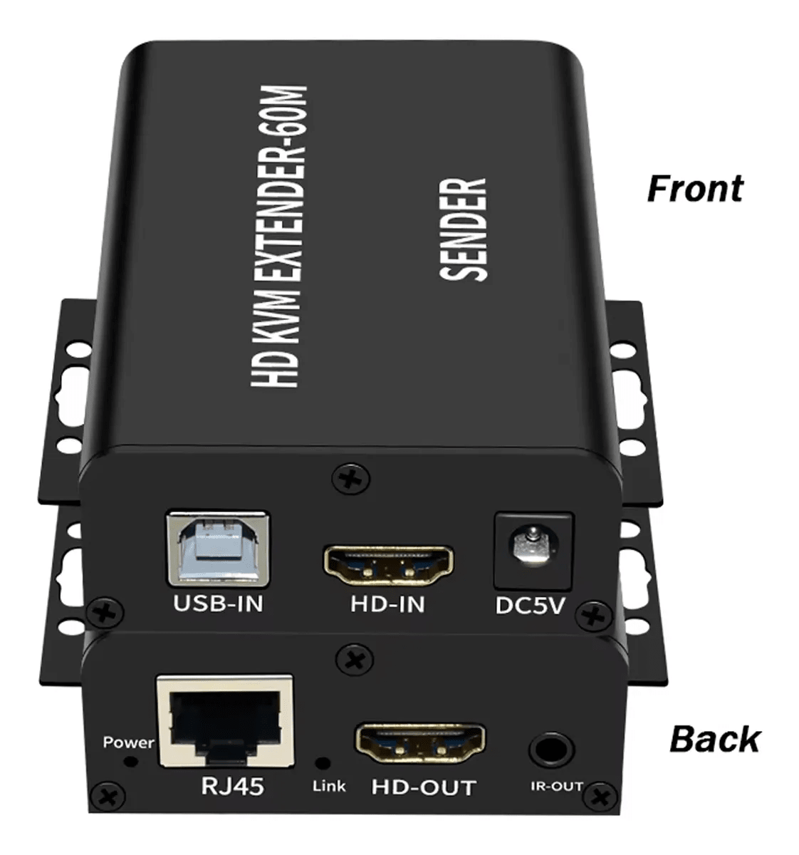 Extensor HDMI y USB x RJ45 60M3