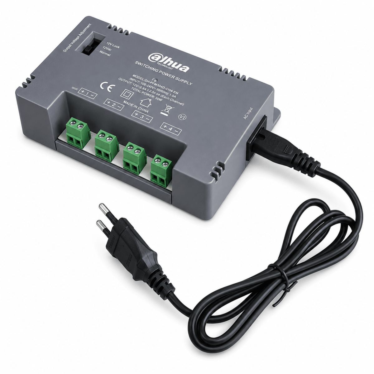 Fuente Poder 12V 30W 4CH DAHUA 0