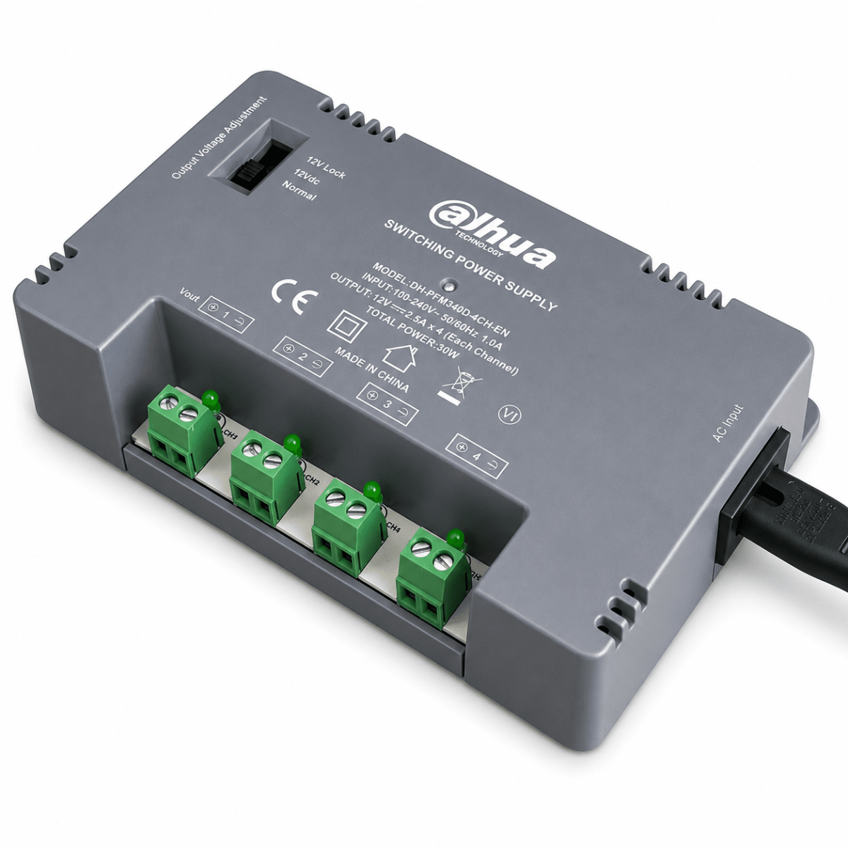 Fuente Poder 12V 30W 4CH DAHUA3
