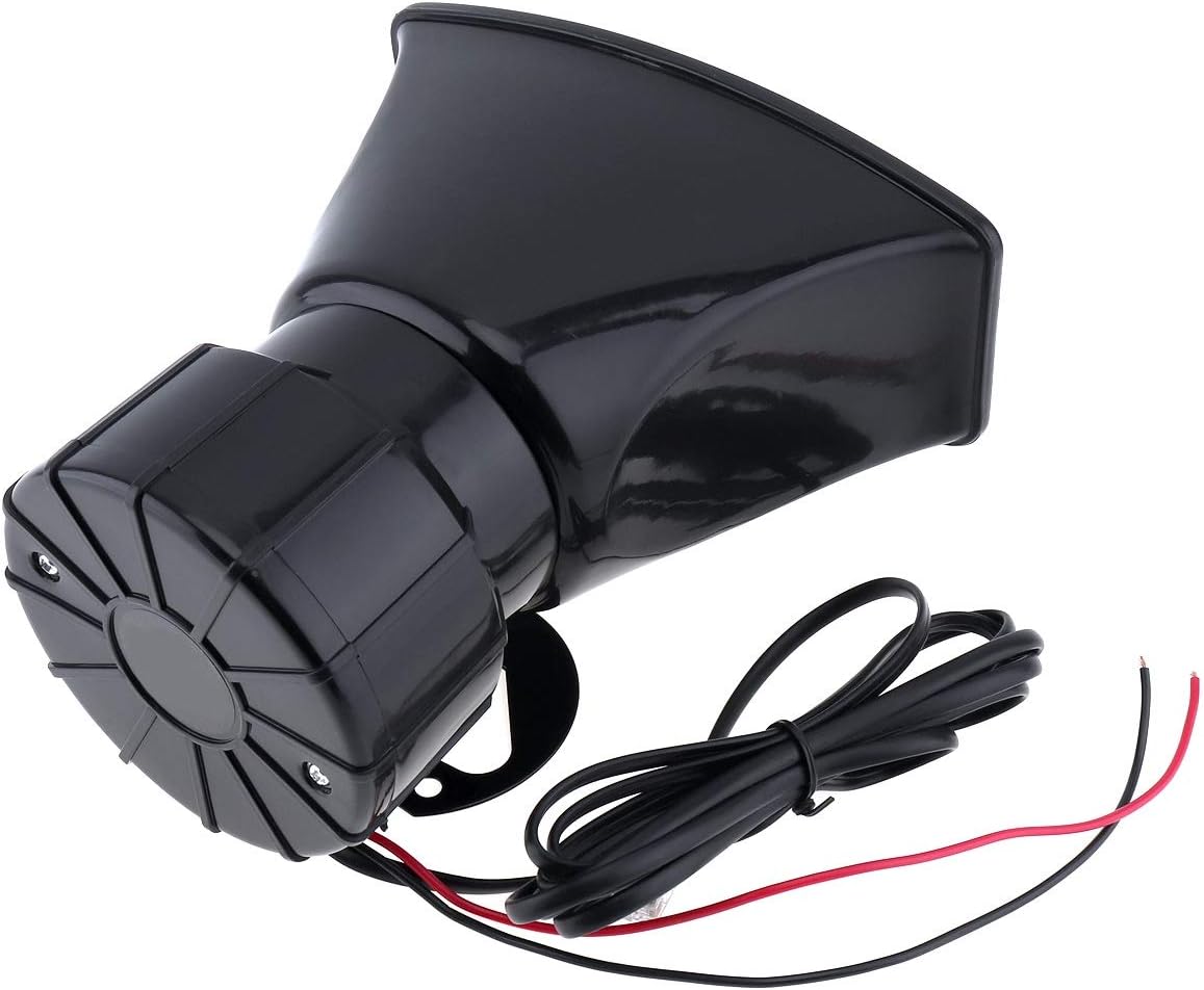 Bocina Sirena 100 Watts Policial Carabinero Megáfono 7 Tonos8