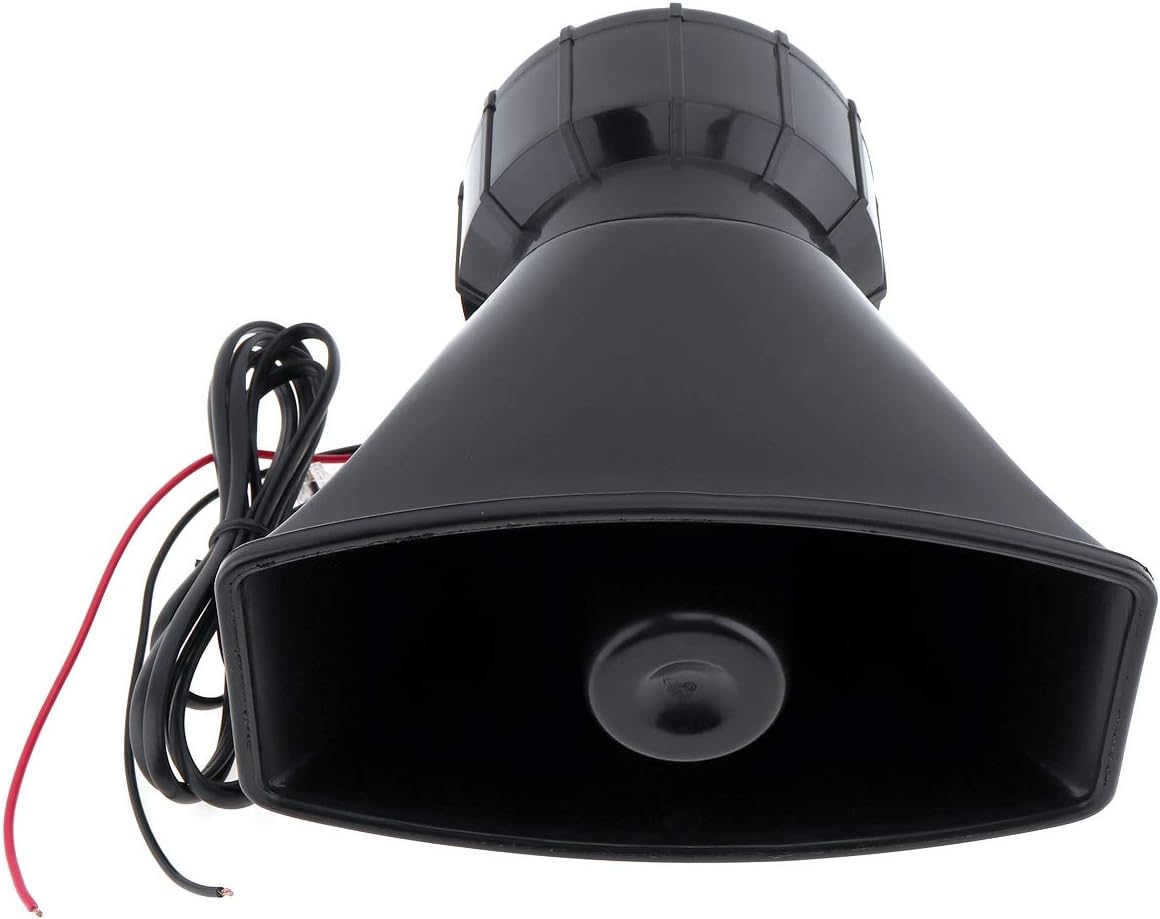 Bocina Sirena 100 Watts Policial Carabinero Megáfono 7 Tonos10