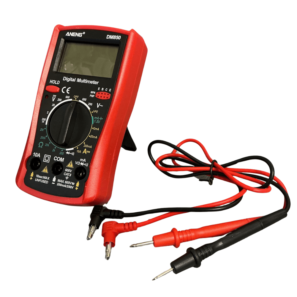 Tester Digital 9V Voltaje/Amperaje5