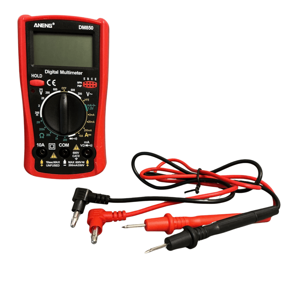 Tester Digital 9V Voltaje/Amperaje2