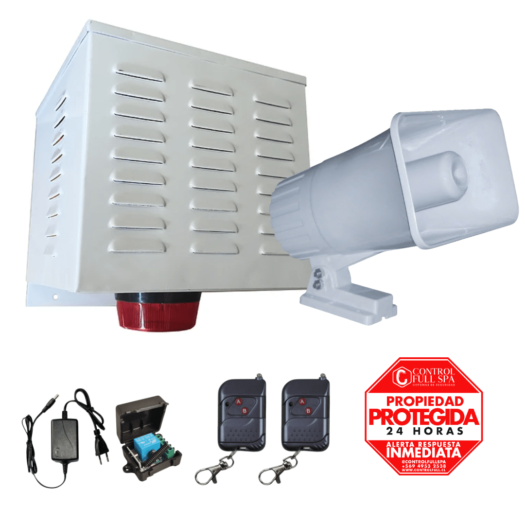 Kit Alarma Comunitaria 30w 1 tono 0
