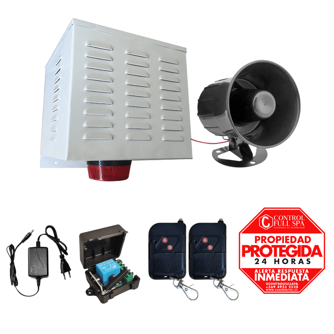 Kit Alarma Comunitaria 20w 1 tono 0