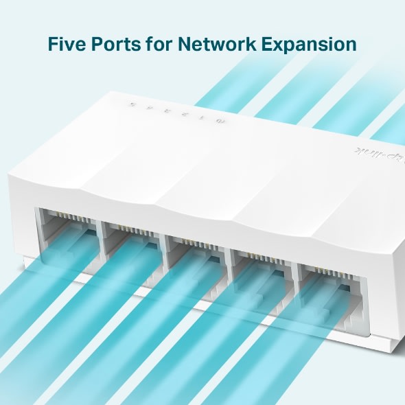 Switch 5 puertos 10/100 Mbps2