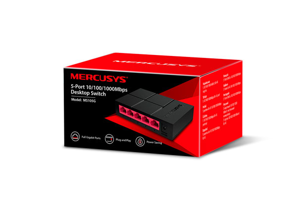 Switch Mercusys 5 puertos 1000 mbps8