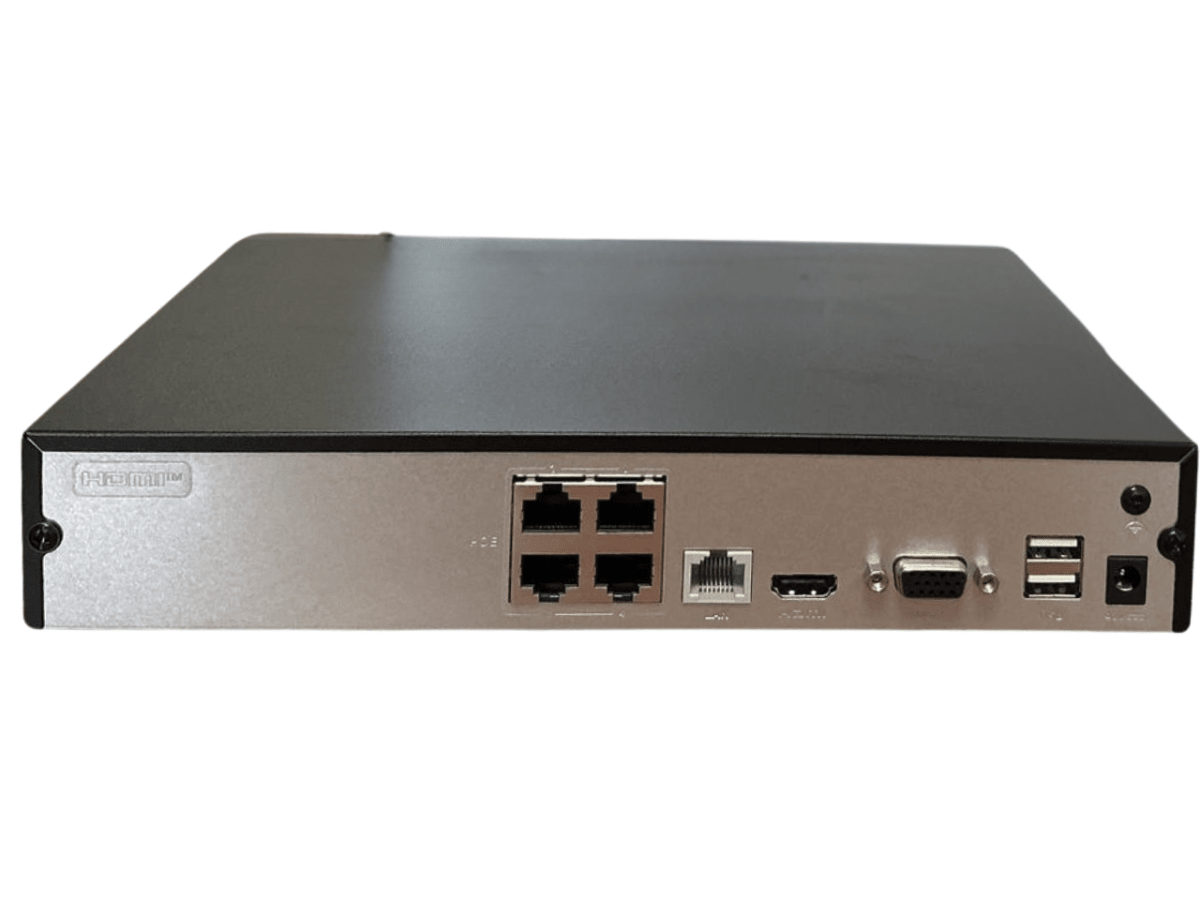 NVR 4CH PoE Hikvision 1080P / 6MP 60Mbps2