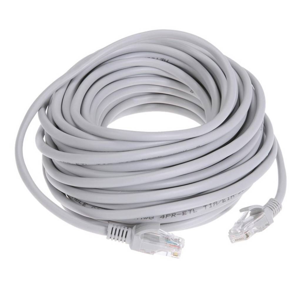 Cable Red Cat5 Armado 10 Mts Gris2