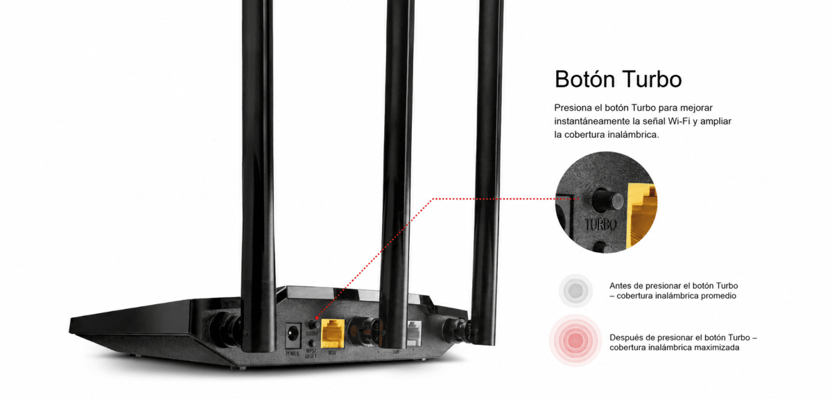 Router Mercusys 300Mbps de alta potencia7