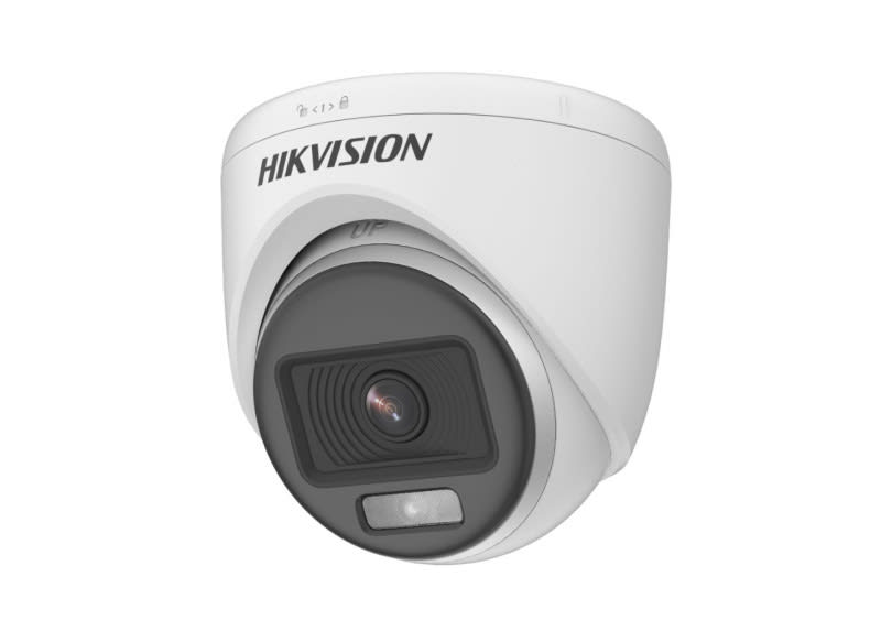 Hikvision domo plastica ColorVu Luz Blanca 20m 0