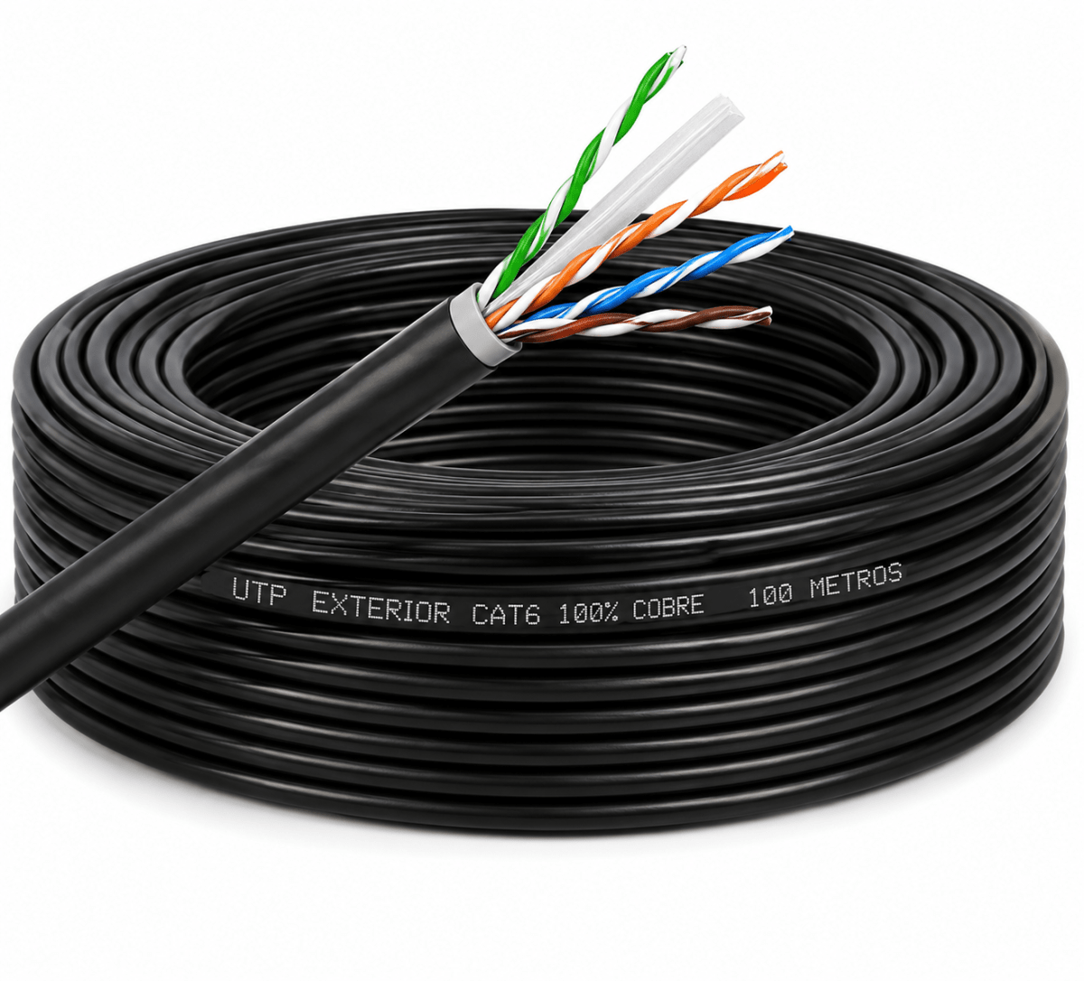 UTP EXTERIOR CAT6 100% COBRE 0