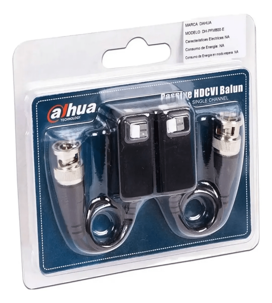 Video Balun Dahua 1CH Con Cable 720p/10803