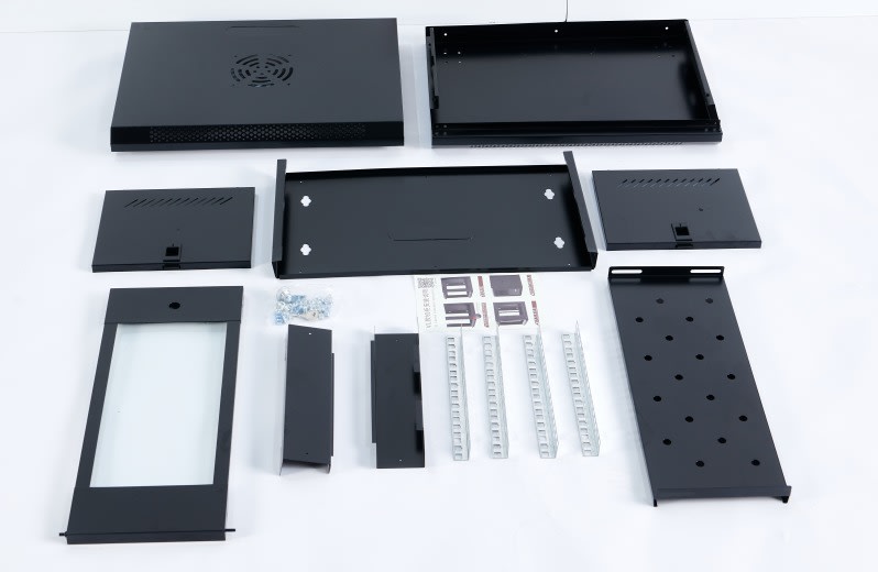 Rack 4U - Gabinete mural1