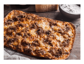 Pizza Masa Fina Grande Mechada