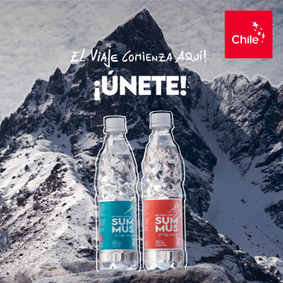 Agua Mineral Natural con Gas Pet