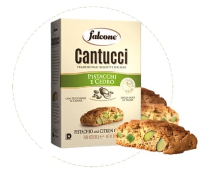 Galletas Cantucci Pistacchi e Cedro