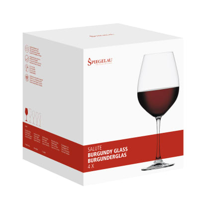Copa Vino Tinto Salute Burgundy