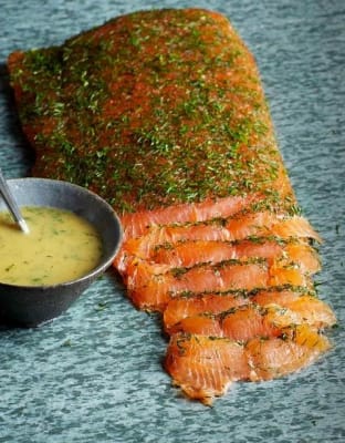 Gravlax de Salmón Ahumado