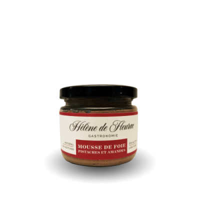 Mousse Foie de Pollo Pistachos y Almendras