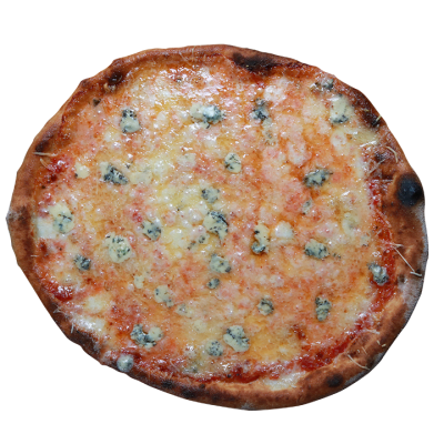 Pizza Artesanal Cuatro Quesos