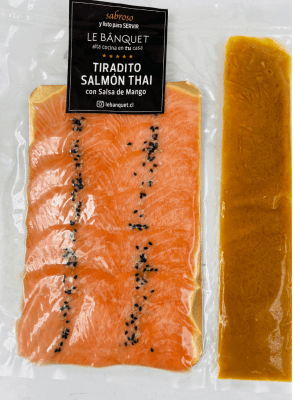 Tiradito de Salmón Thai