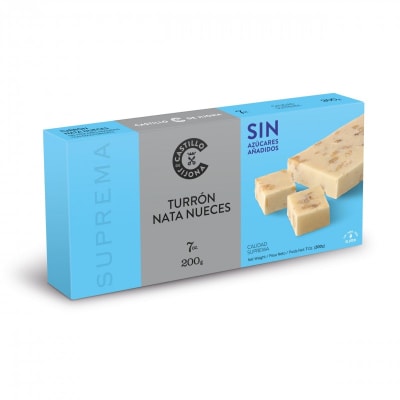 Turrón Crema de Nueces s/Azúcar