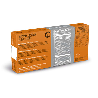 Turrón Yema Tostada