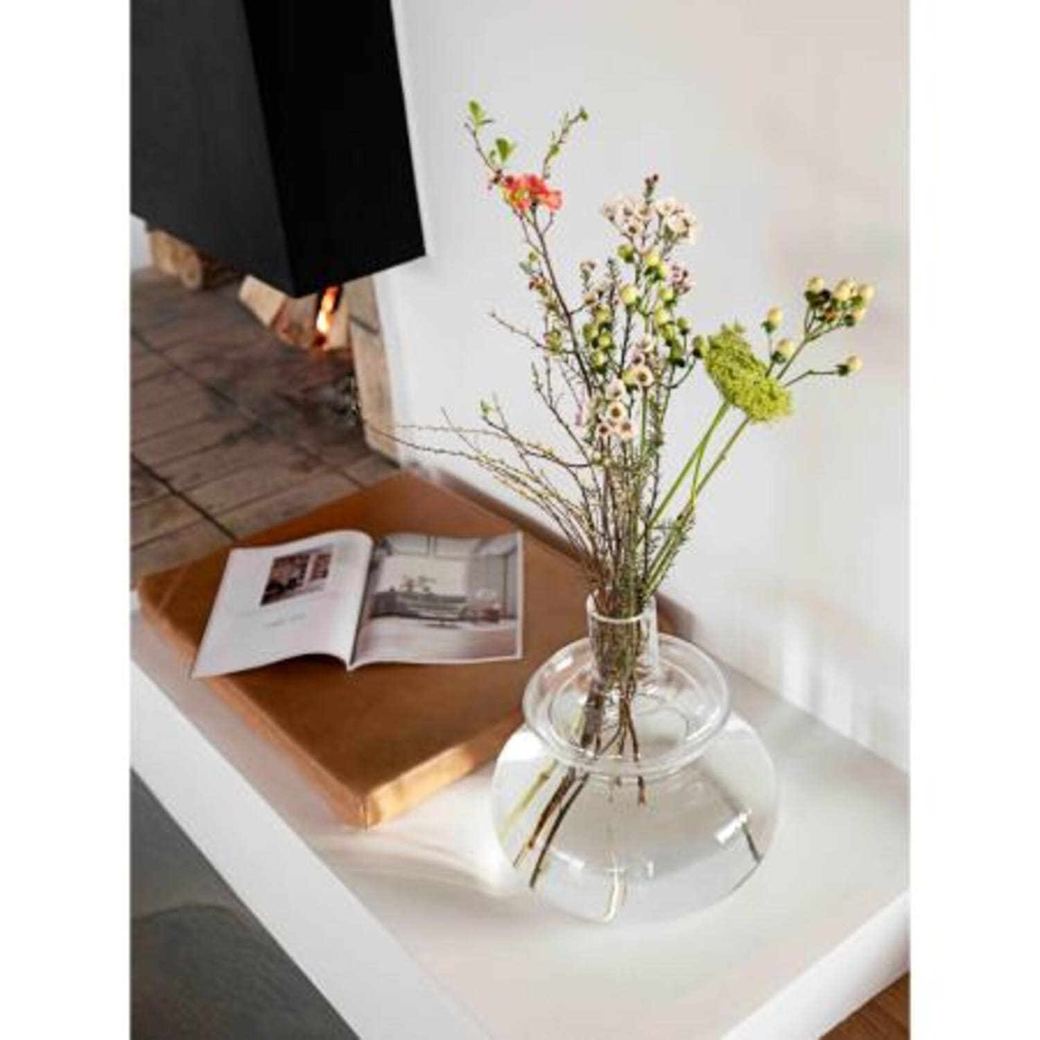 花瓶・フラワースタンド charrita FLORERO CHAPARRO / TRANSPARENT