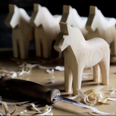 Caballo Dala Blanco 20 cm