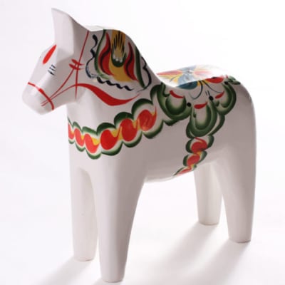 Caballo Dala Blanco 30 cm