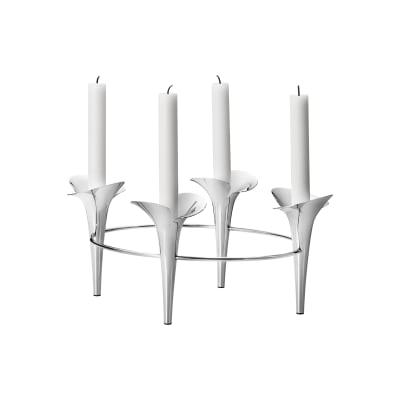 BLOOM BOTANICA - Candelabro Conico - 4 velas1