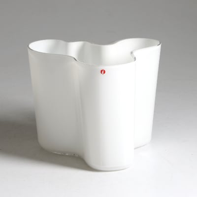 Florero Alvar Aalto - 120 mm - Blanco