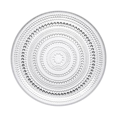 Plato Kastehelmi - 248 mm - Transparente.