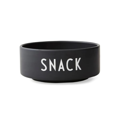 Bowl de Porcelana - Negro Snack3
