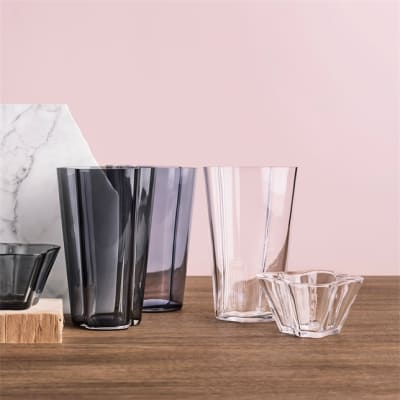 Florero Alvar Aalto - 220mm - Transparente