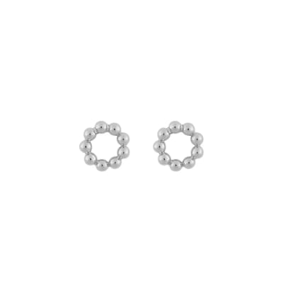 Aro - Point small round - Plateado1