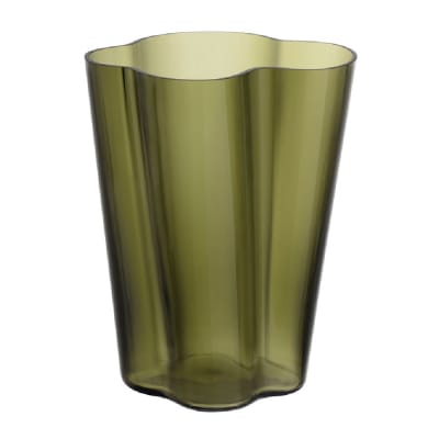 Florero Alvar Aalto - 270 mm - Verde Musgo1