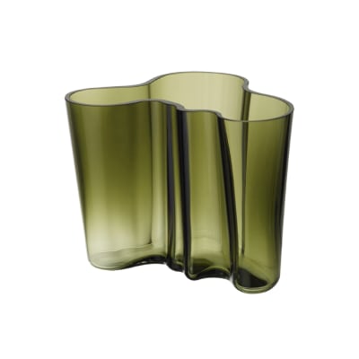 Florero Alvar Aalto - 160 mm - Verde Musgo1