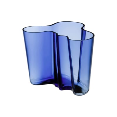 Florero Alvar Aalto - 160 mm - Azul Marino