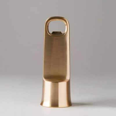 Destapador con campana - Dorado