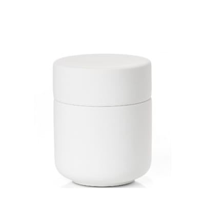 Vaso con tapa Ume - Blanco2