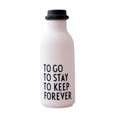 Botella de Agua - to go, to stay Blanco2