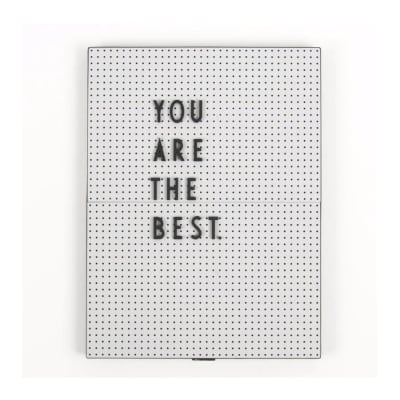 Tablero para Mensajes A4 - Gris